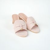 Open Block Heel - Voile Fashion